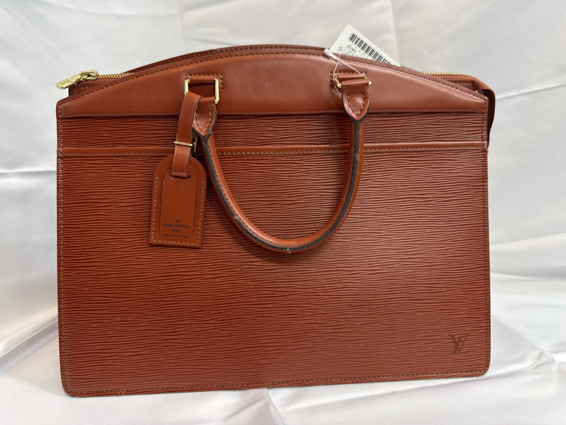 LOUIS VUITTON Riviera Kenyan Brown Handbag
