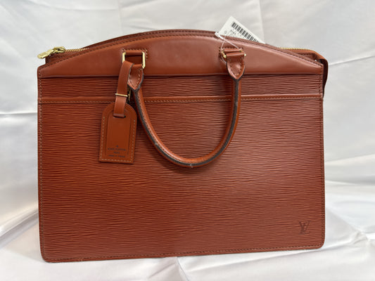 LOUIS VUITTON Riviera Kenyan Brown Handbag