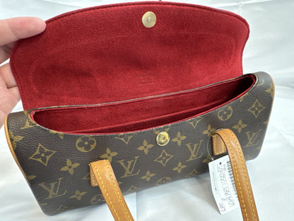 LOUIS VUITTON Monogram Sonatine Handbag
