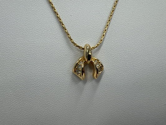 Dior necklace with approximately 43cm chain