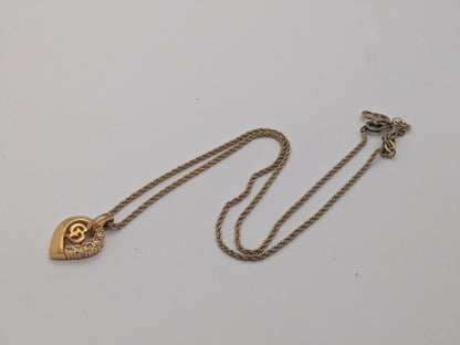 Dior Gold Necklace with 42cm Chain