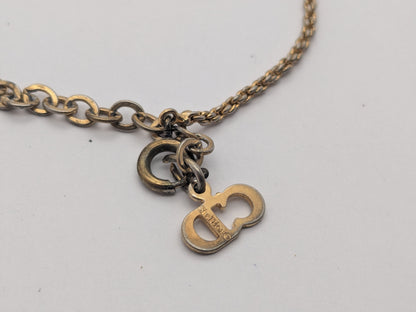 Dior Gold Necklace with 42cm Chain