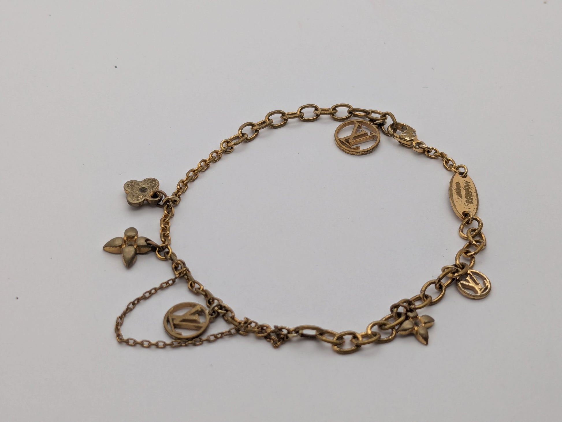 LOUIS VUITTON Blooming Bracelet, wrist circumference approximately 19cm, bracelet/bangle