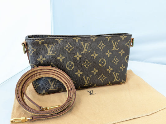 LOUIS VUITTON LV Monogram Trotter Shoulder Bag