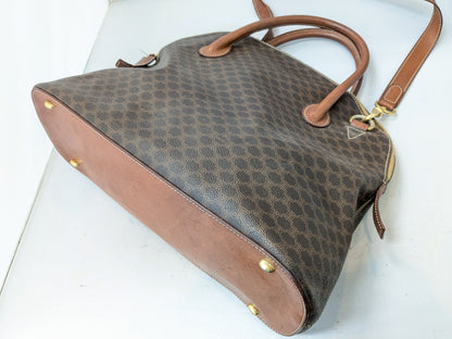 CELINE Macadam 2-Way Handbag
