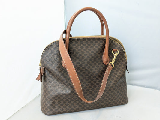 CELINE Macadam 2-Way Handbag