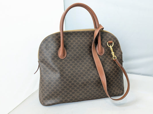 CELINE Macadam 2-Way Handbag