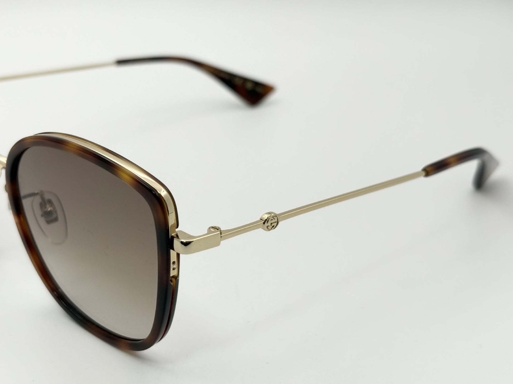 GUCCI Gucci GG0606SK Interlocking G Bee 56□19-145 Sunglasses Asian Fit Havana Brown Case and Cloth Included Sunglasses/Eyewear