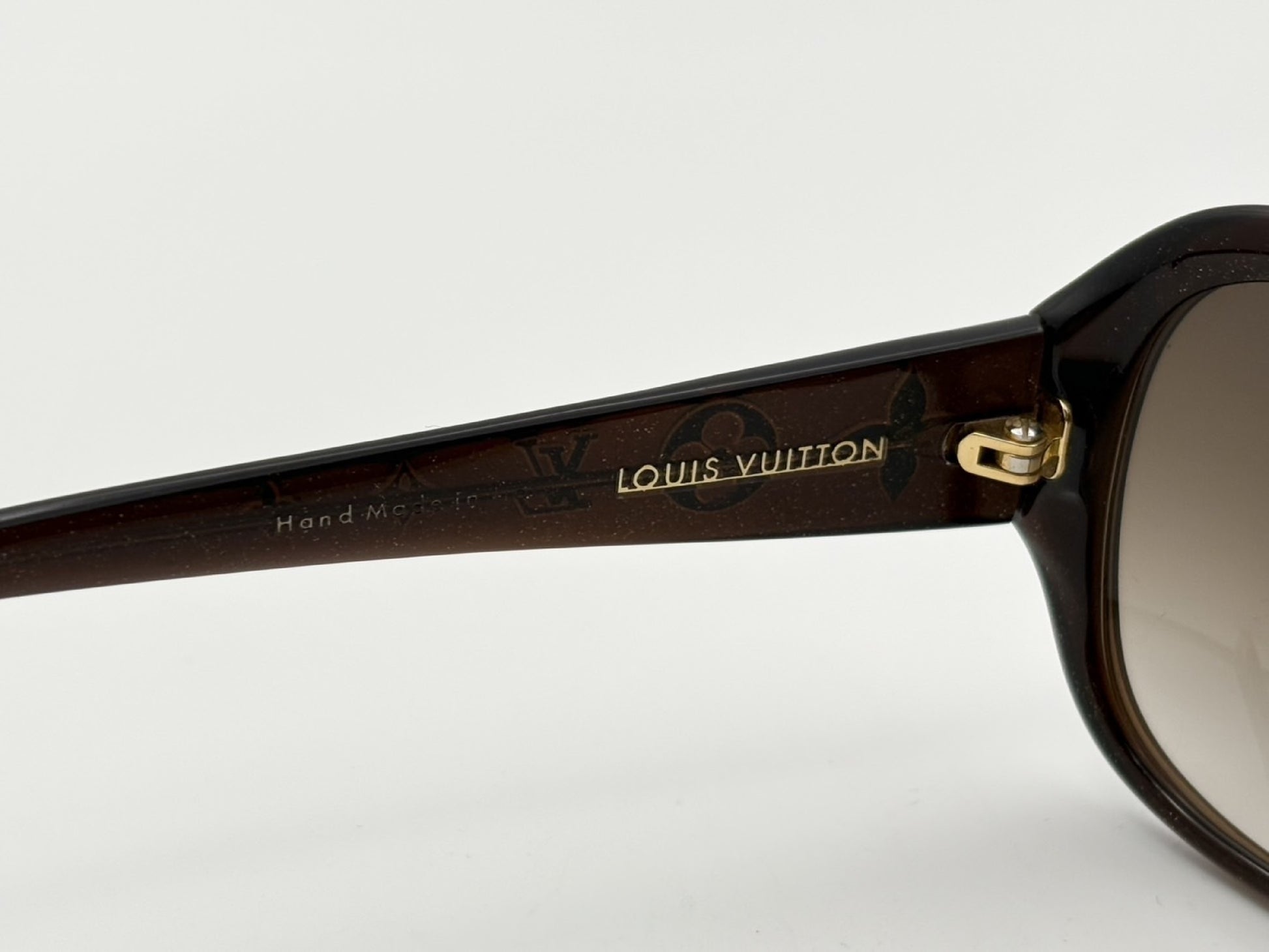 LOUIS VUITTON Z0459E 59□15 Opcession GM Sunglasses Brown Monogram