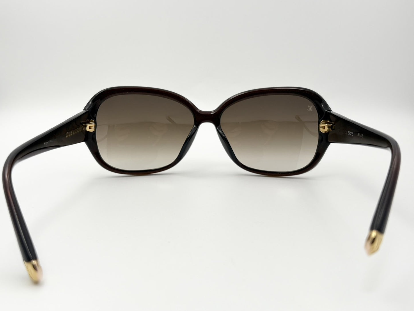 LOUIS VUITTON Z0459E 59□15 Opcession GM Sunglasses Brown Monogram