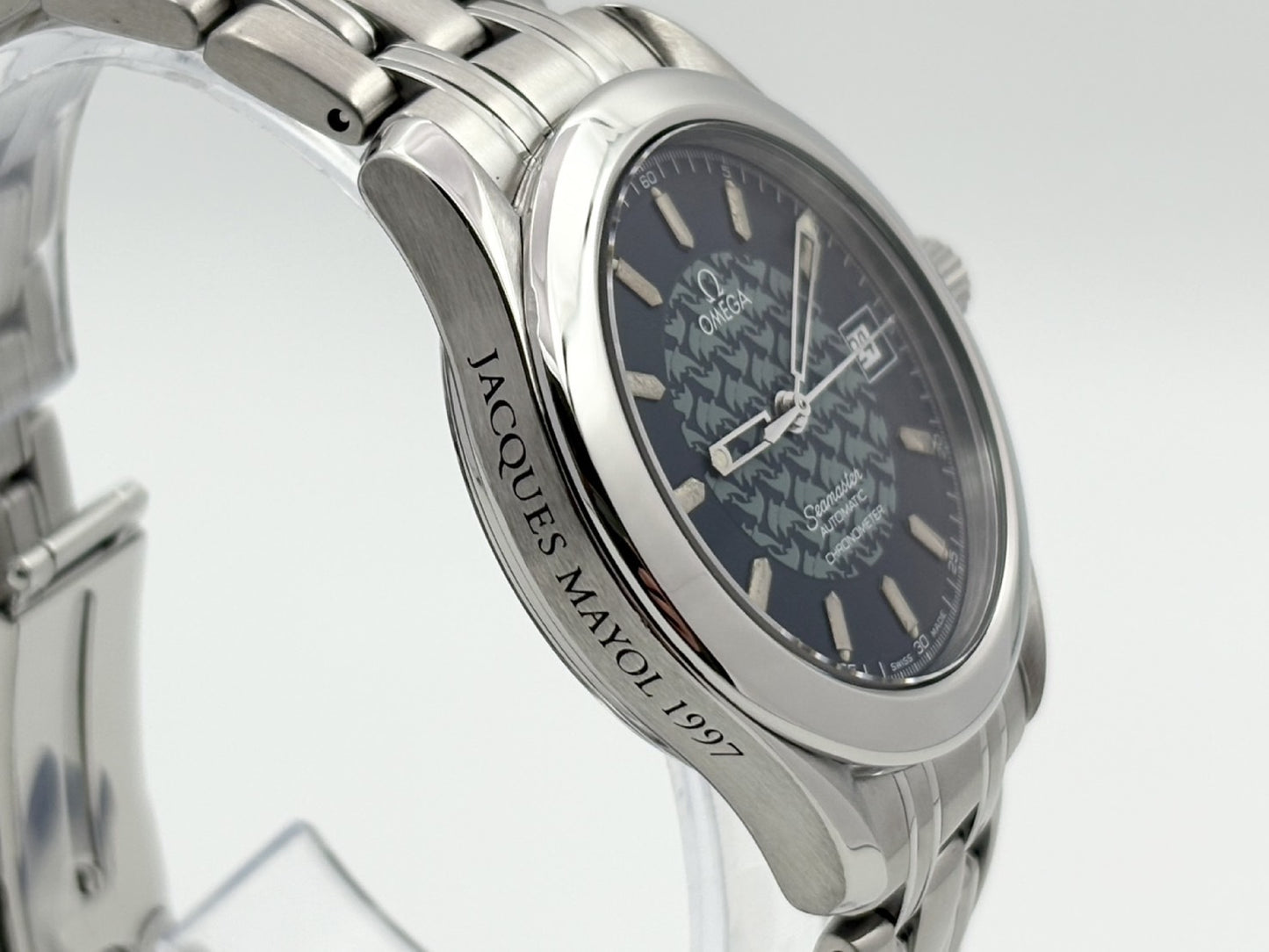 OMEGA Seamaster Jacques Mayol 2500.80 49723529 1937/5000 Automatic Blue Dial Men's Watch