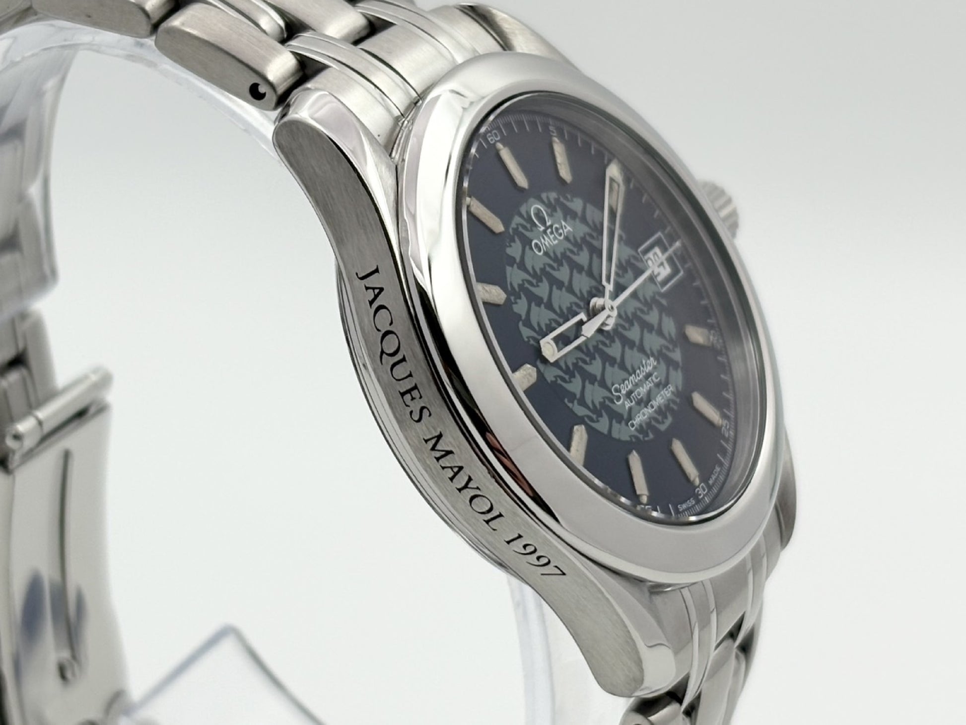 OMEGA Seamaster Jacques Mayol 2500.80 49723529 1937/5000 Automatic Blue Dial Men's Watch