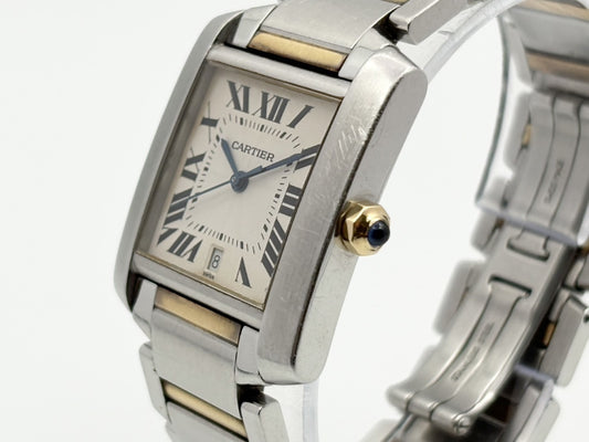 Cartier Tank Française LM W51005Q4 2302 CC732233 Automatic Men's Watch