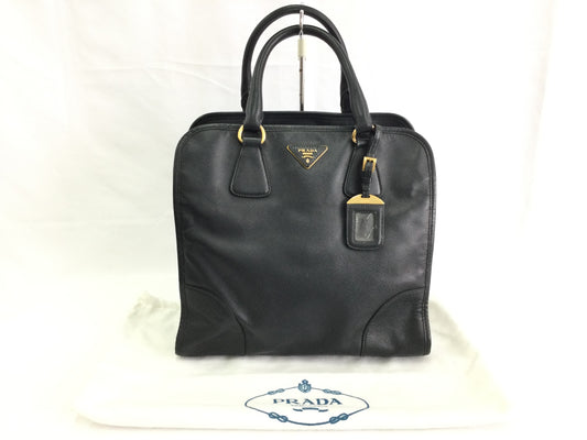 PRADA Saffiano Handbag with White Tag
