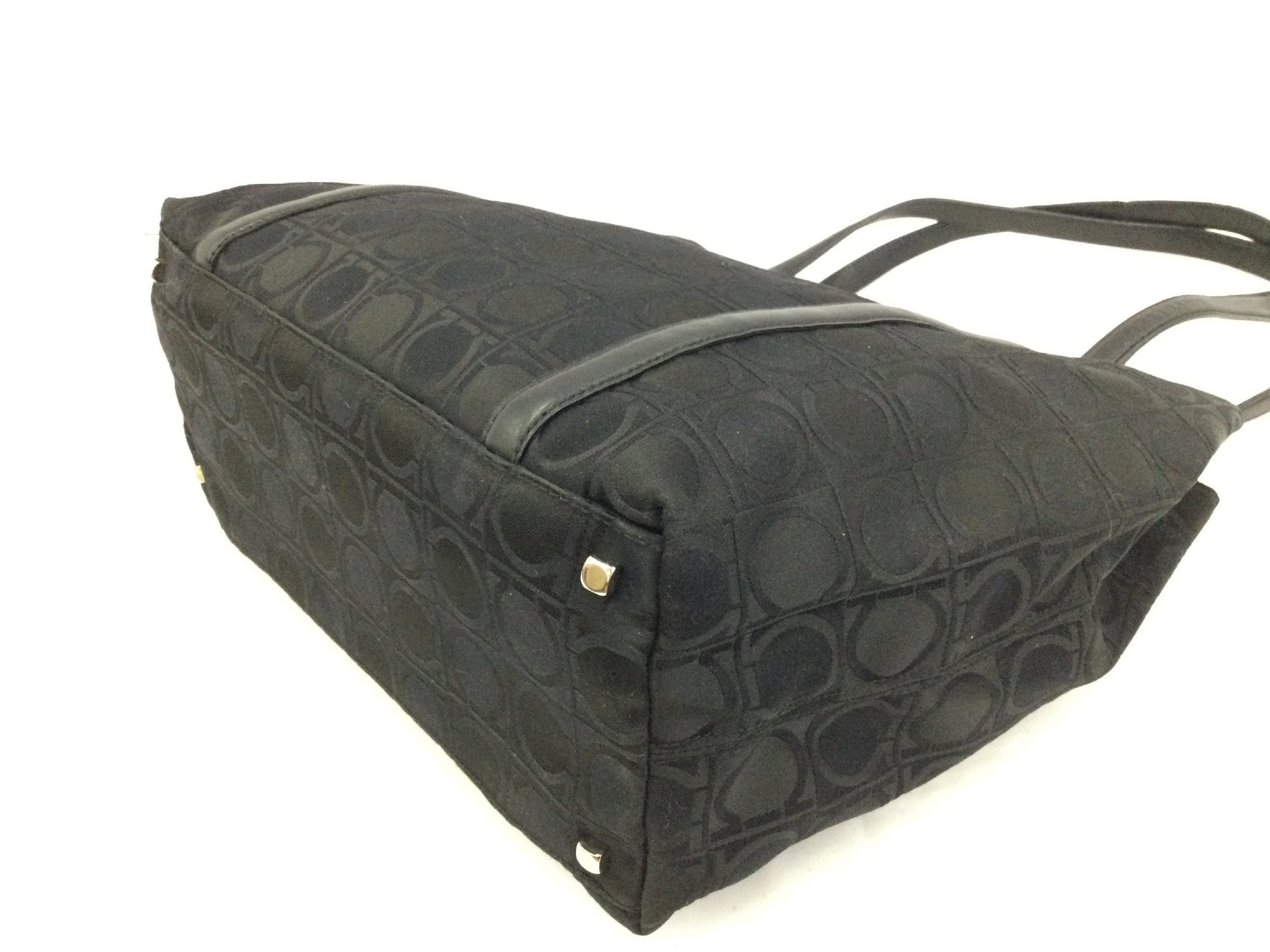 Salvatore Ferragamo Gancini black handbag