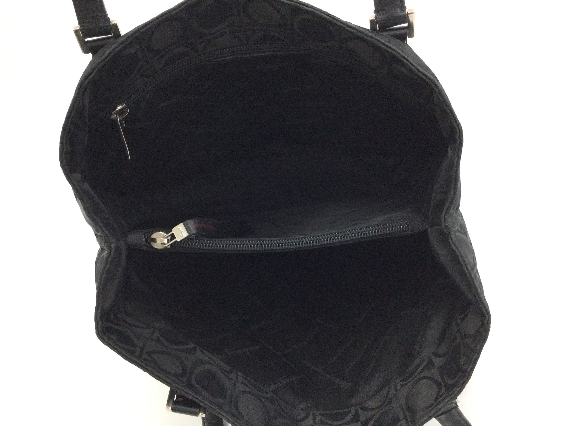 Salvatore Ferragamo Gancini black handbag