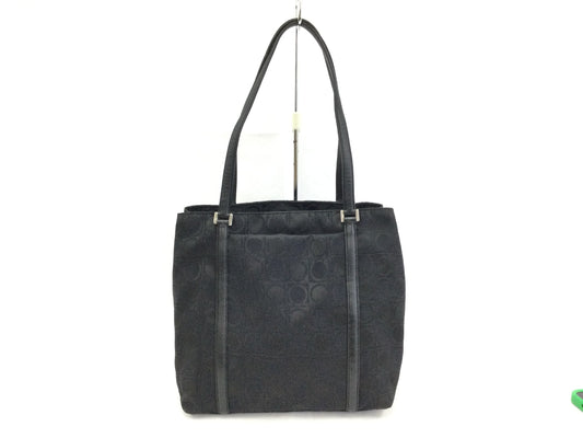 Salvatore Ferragamo Gancini black handbag