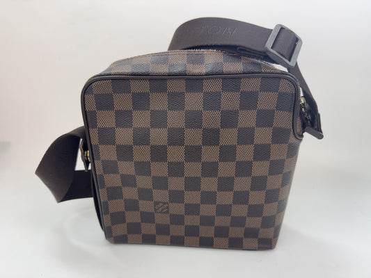 LOUIS VUITTON Damier Olaf PM Shoulder Bag
