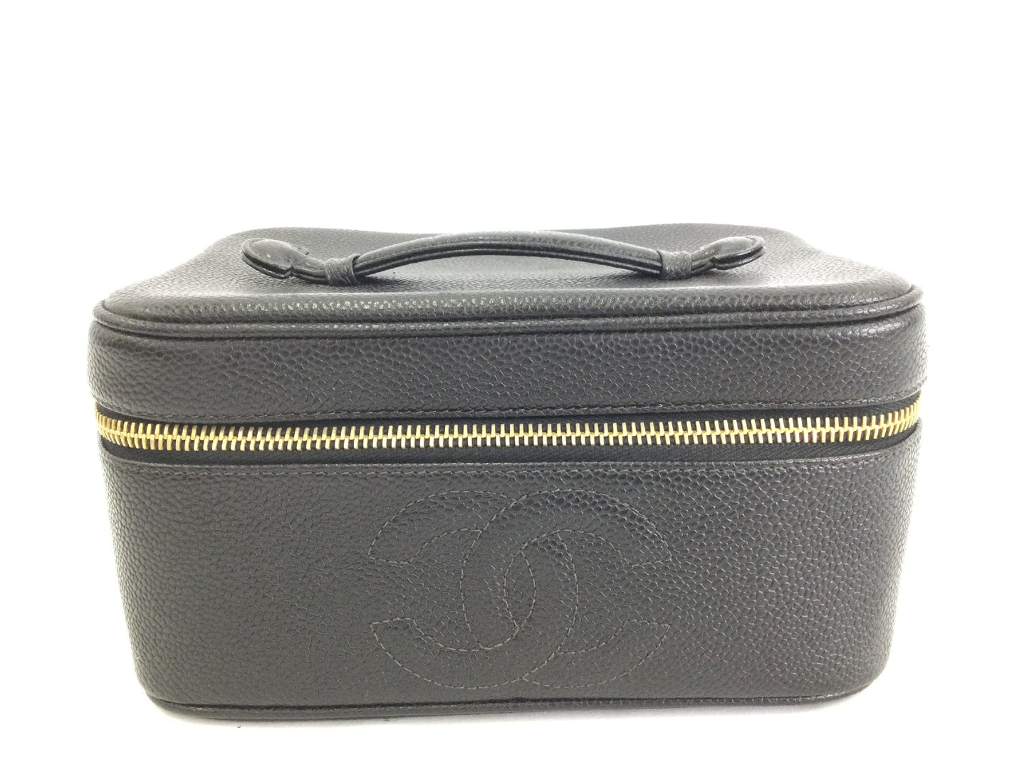 CHANEL Caviar Skin Vanity Bag