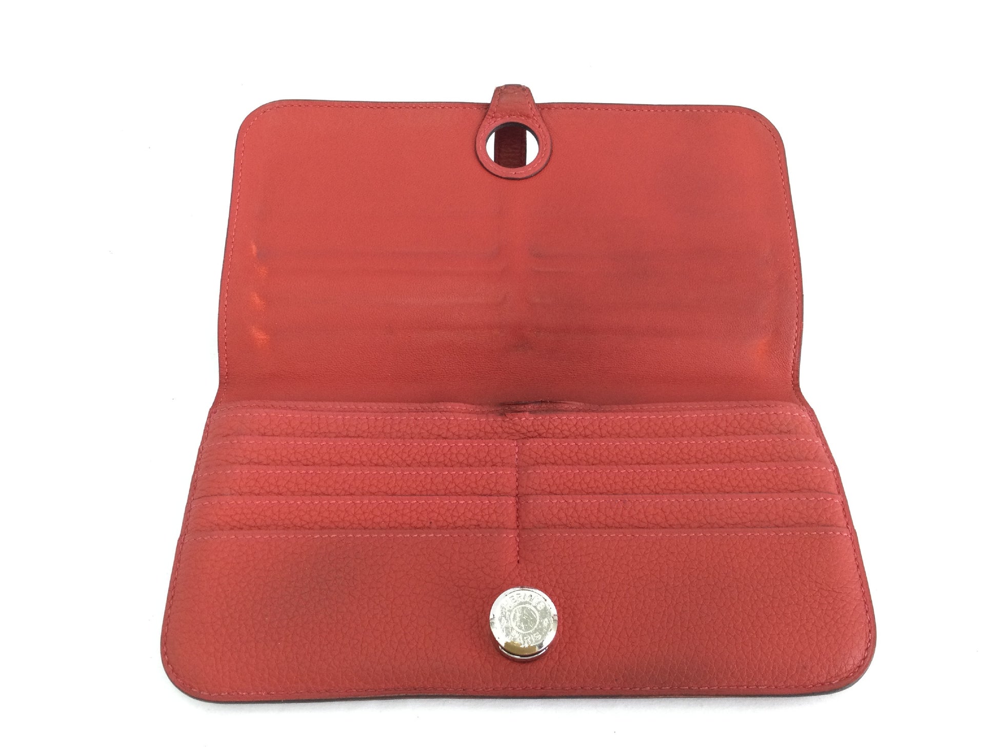 HERMES Dogon Taurillon Clemence X Stamped Wallet
