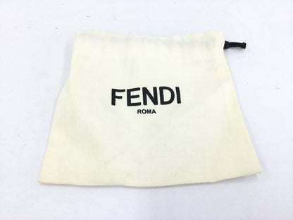 FENDI Fur Bangle L Pink x Gold Bracelet/Bangle
