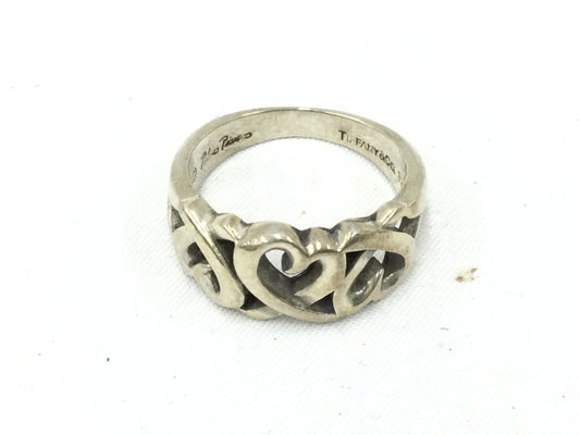 Tiffany & Co. Tiffany & Co. Triple Loving Heart Ring in SV925 with Paloma Picasso Ring