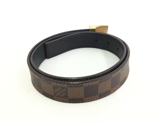 LOUIS VUITTON Santur Belt Damier Belt