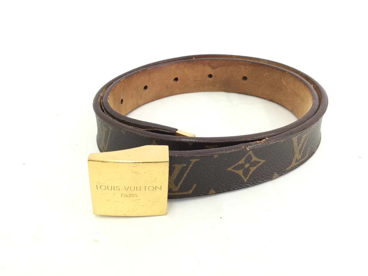 LOUIS VUITTON Vuitton Santur Carre Belt