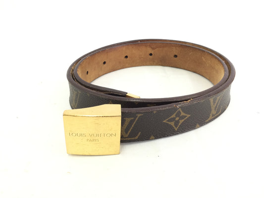 LOUIS VUITTON Vuitton Santur Carre Belt