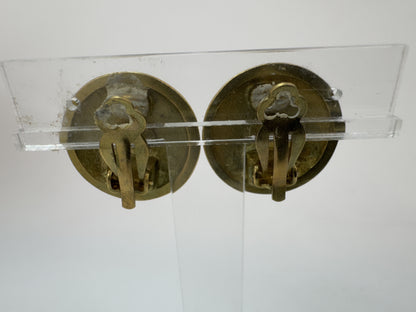 CHANEL Coco Gold Earrings 95P Earrings