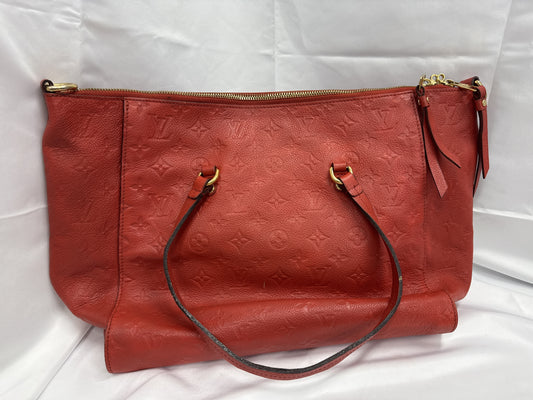 LOUIS VUITTON Monogram Empreinte Lumineuse PM Tote Bag