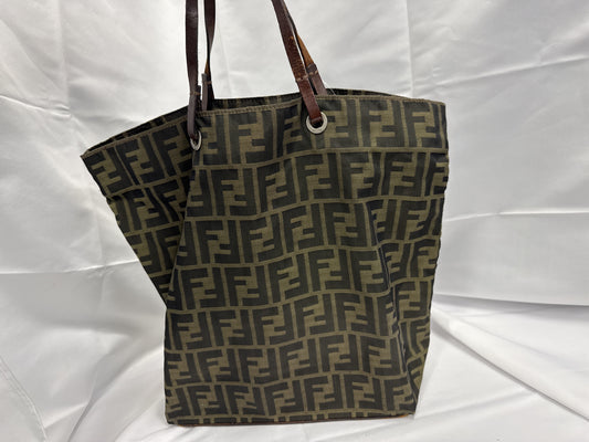 FENDI Zucca Tote Bag Handbag