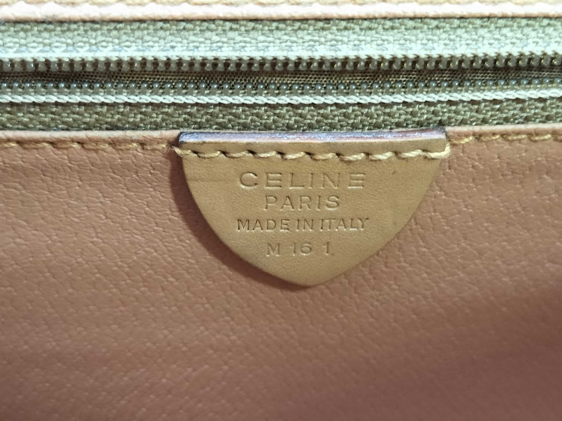 CELINE Macadam Shoulder Bag