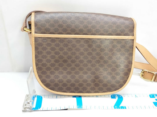 CELINE Macadam Shoulder Bag