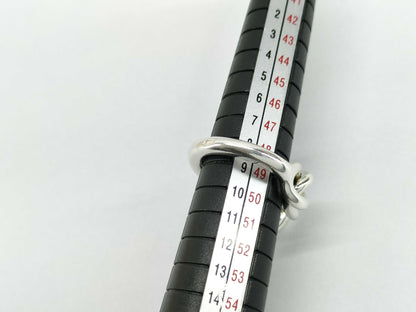 HERMES Croisette 14.1g #51 Ring
