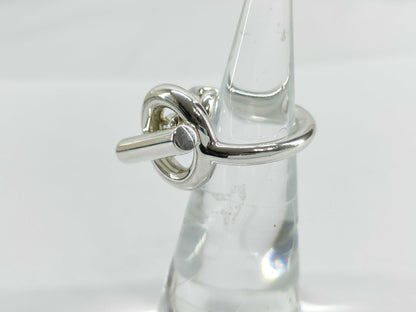 HERMES Croisette 14.1g #51 Ring