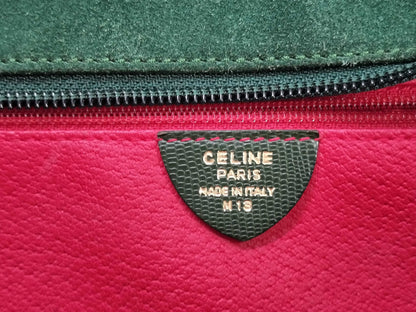 CELINE Circle Suede Tote Bag Tote Bag