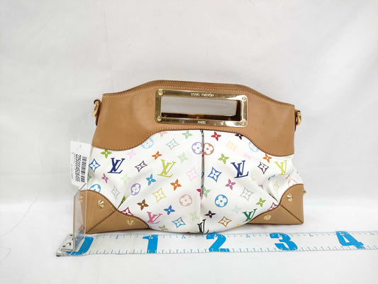 LOUIS VUITTON M 40255 Monogram Multicolor LOUIS VUITTON Judy LV MM Handbag 2WAY Multicolor M40255 Handbag