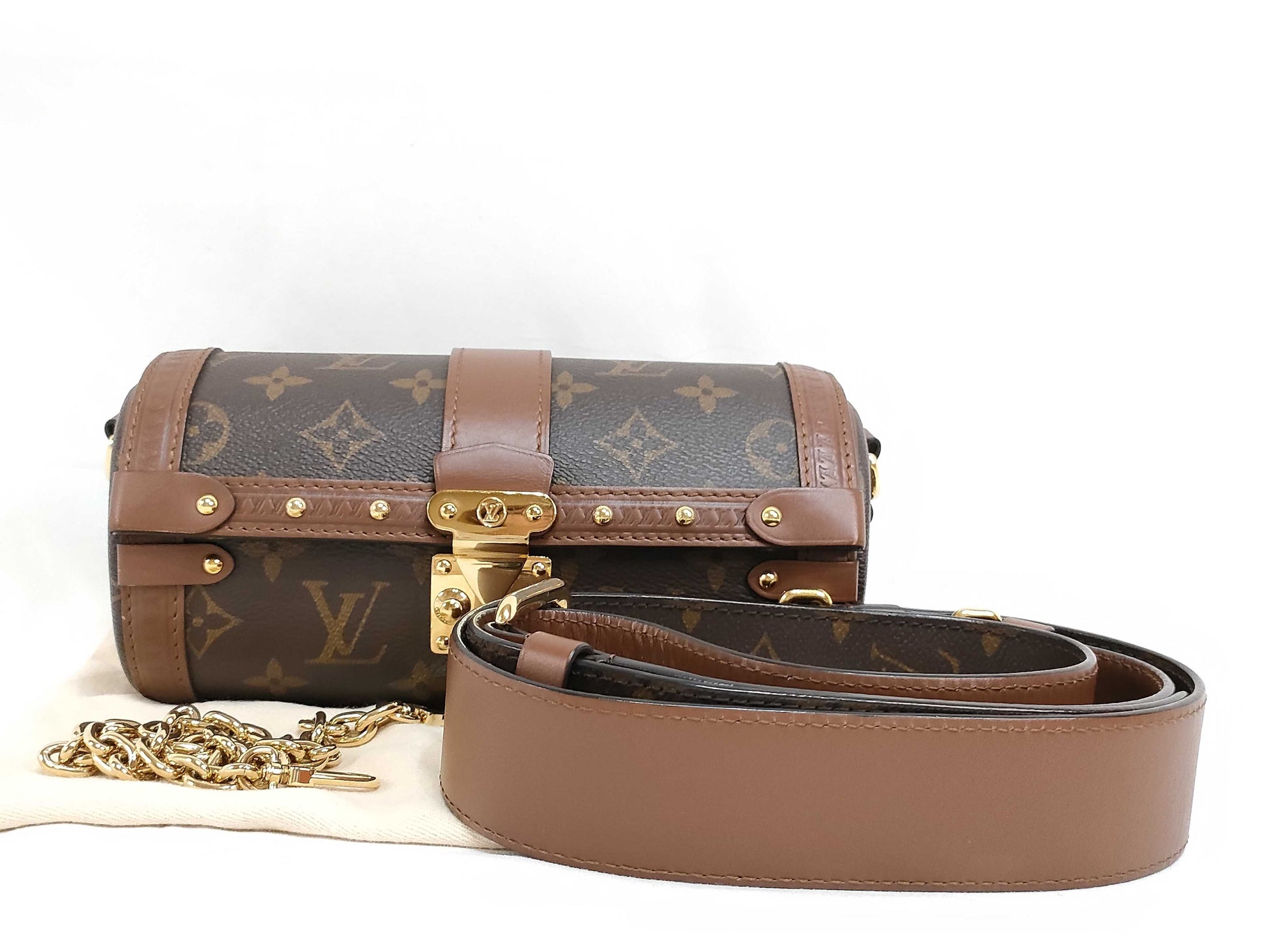 LOUIS VUITTON M 57835 Monogram LOUIS VUITTON Papillon Trunk Shoulder Bag M57835 Shoulder Bag