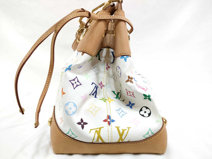LOUIS VUITTON M 40123 Monogram Multicolore LOUIS VUITTON Multicolore Ursula Shoulder Bag in Bron White M40123 Handbag
