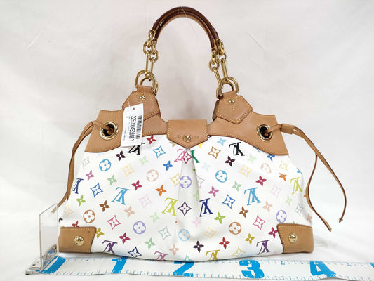 LOUIS VUITTON M 40123 Monogram Multicolore LOUIS VUITTON Multicolore Ursula Shoulder Bag in Bron White M40123 Handbag
