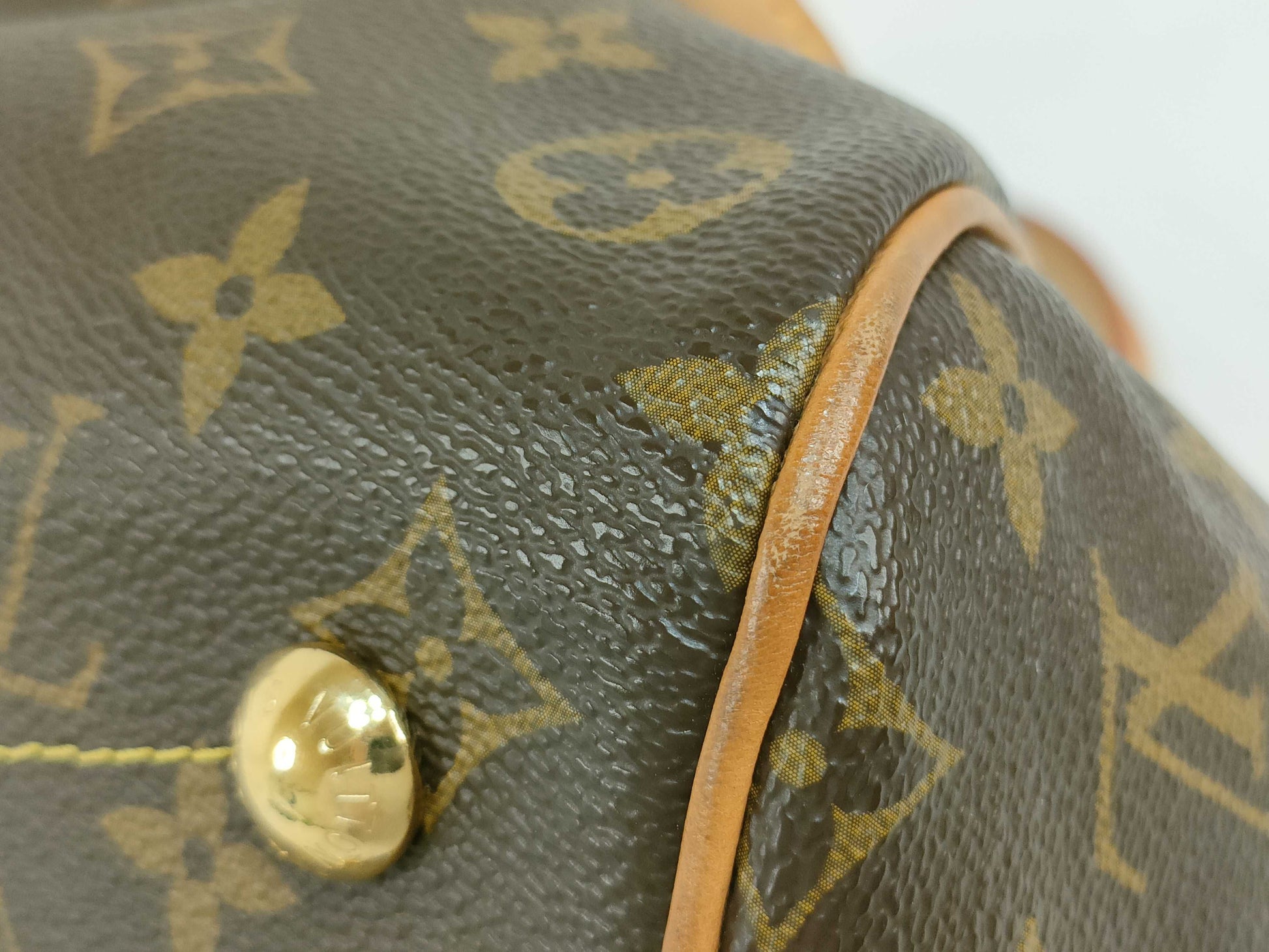LOUIS VUITTON M 40143 Monogram LOUIS VUITTON Tivoli PM Monogram Handbag M40143 Handbag