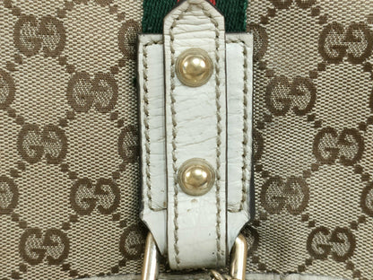 GUCCI GG Canvas GUCCI Sherry Line Tote Bag Tote Bag