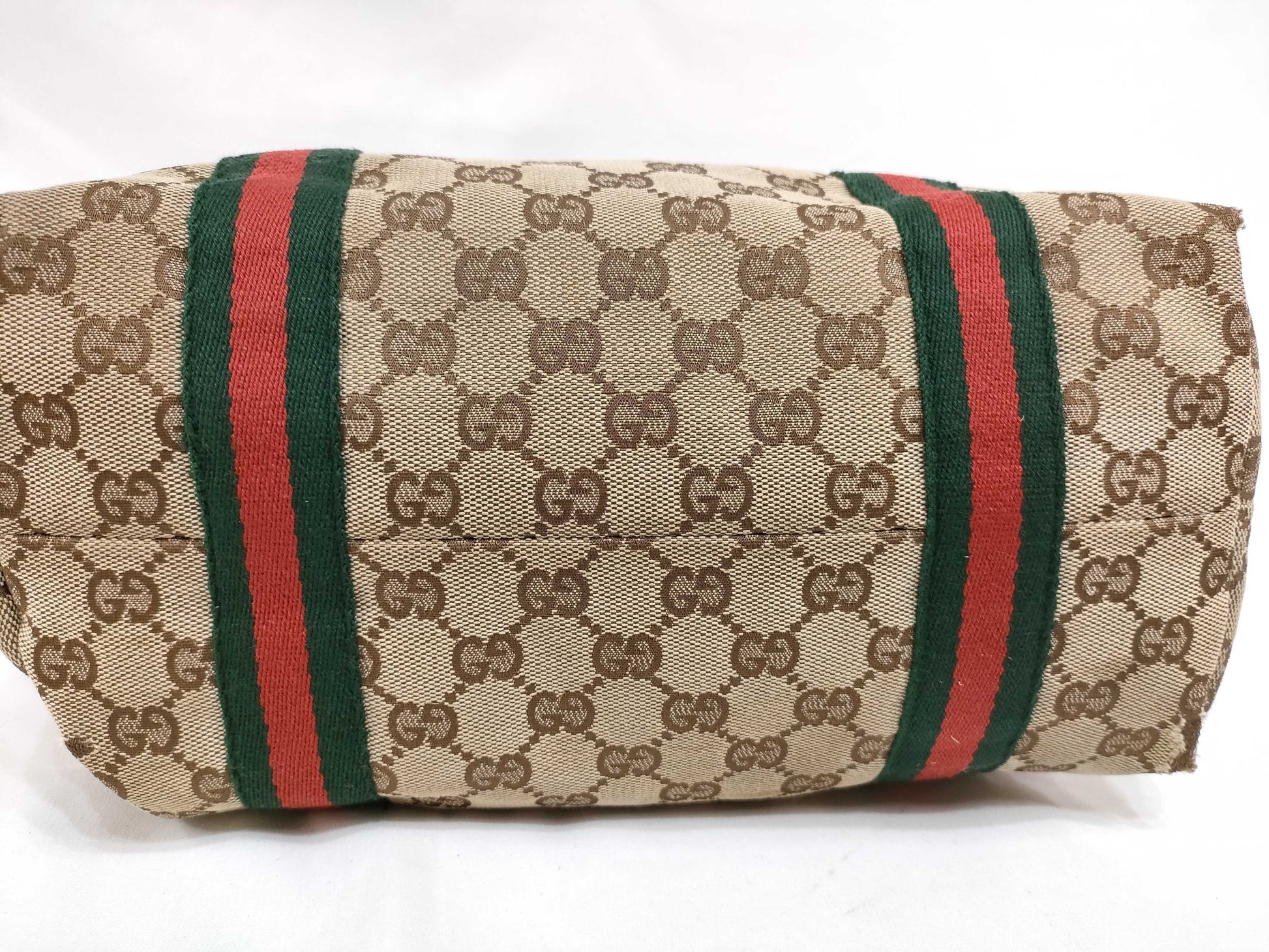 GUCCI GG Canvas GUCCI Sherry Line Tote Bag Tote Bag