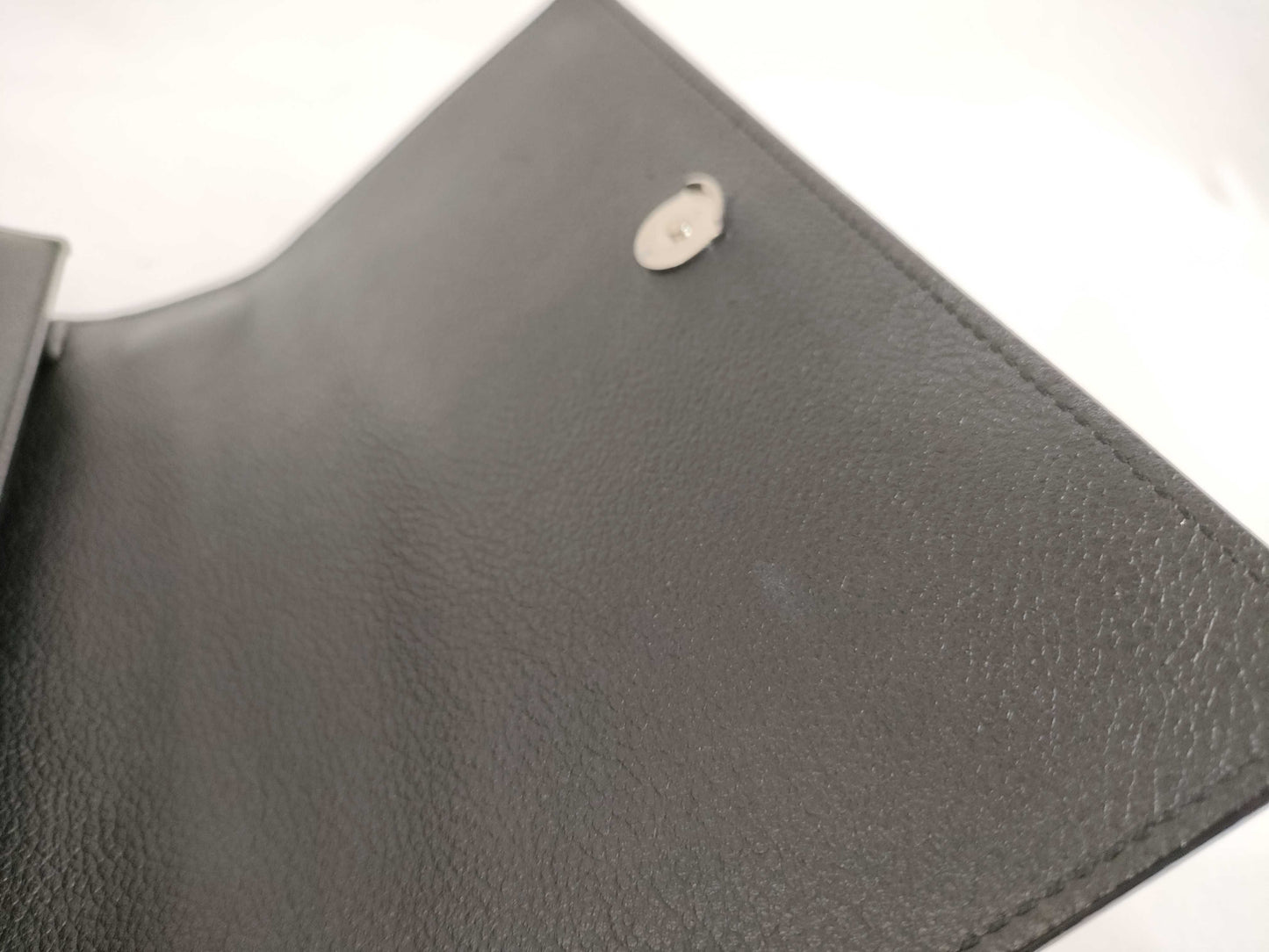 SAINT LAURENT YSL Leather Chain Shoulder Bag Black Shoulder Bag