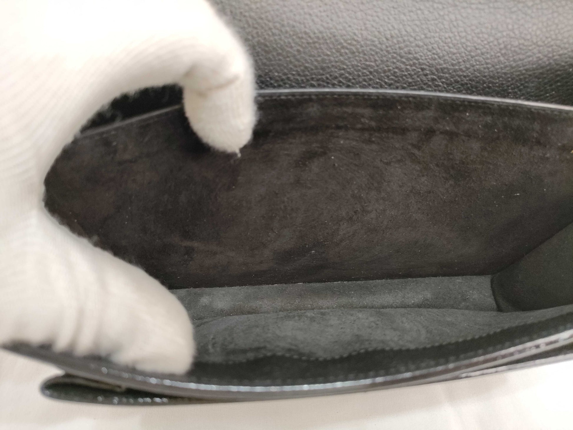 SAINT LAURENT YSL Leather Chain Shoulder Bag Black Shoulder Bag
