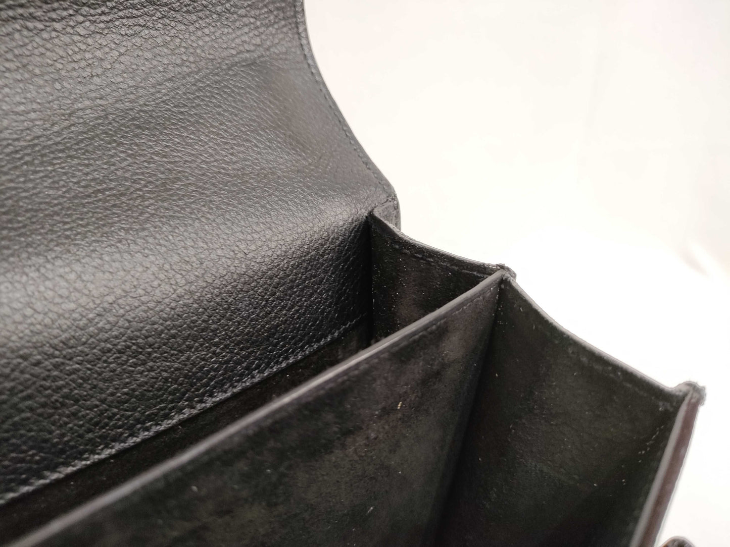 SAINT LAURENT YSL Leather Chain Shoulder Bag Black Shoulder Bag