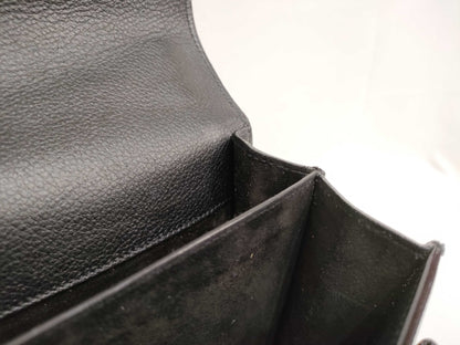 SAINT LAURENT YSL Leather Chain Shoulder Bag Black Shoulder Bag