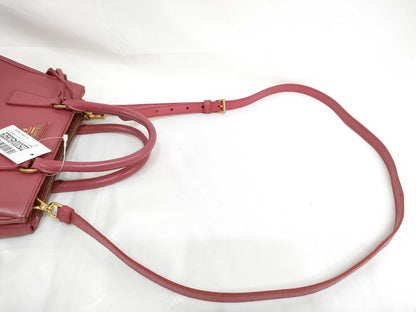 PRADA PRADA Saffiano Leather Pink 2-Way Shoulder Bag