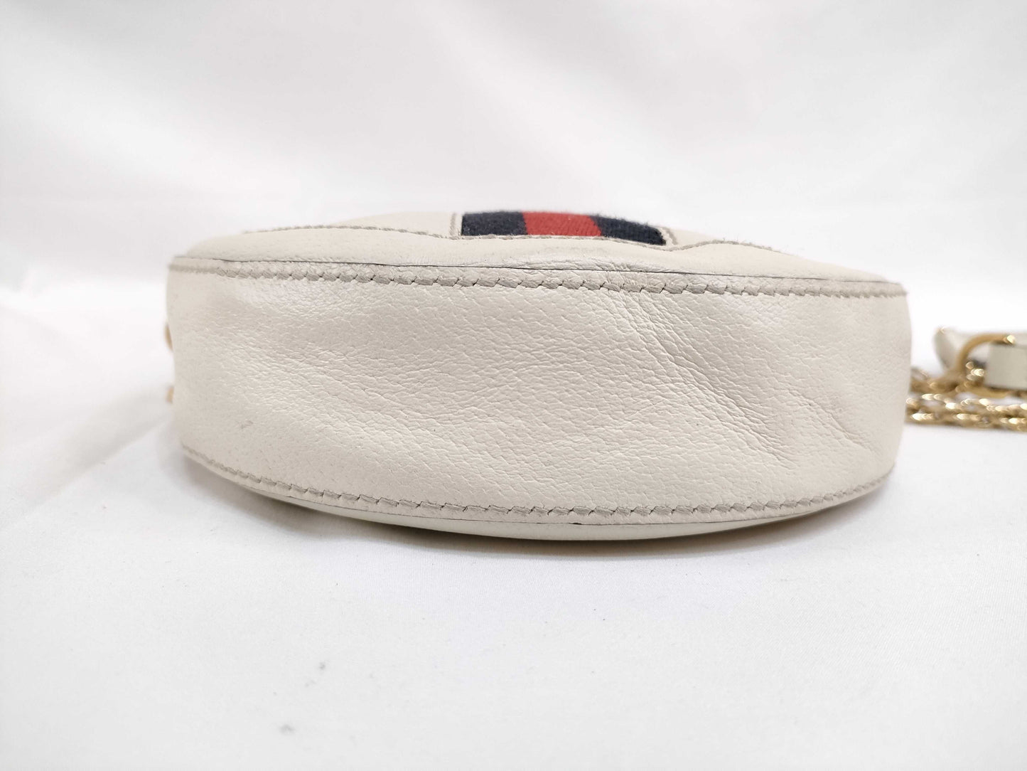 GUCCI Ophidia Mini Round Chain Shoulder Bag